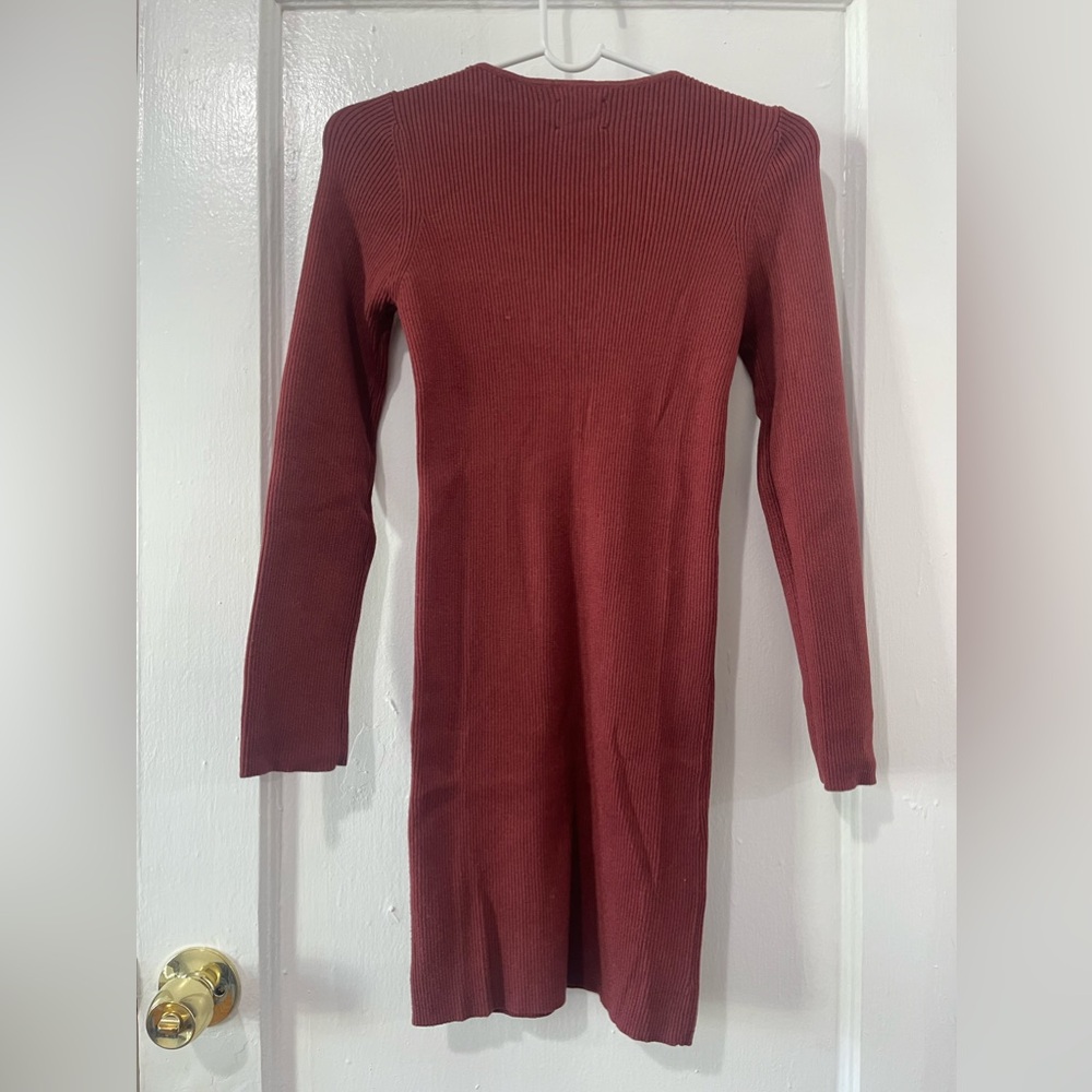 ASOS Ribbed Sweater Dress - Picture 6 of 8